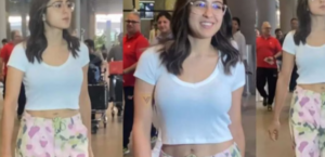 Sara Ali Khan Criticized for Walking Style in Viral Video at Airport