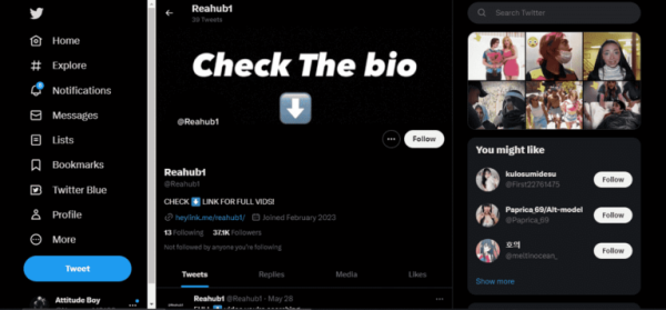 Watch Reahub1 Twitter Videos: Reahub1 Twitter Account Explored